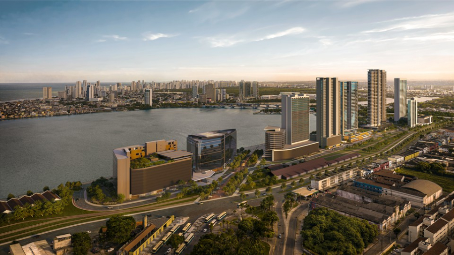 Novo Cais terá praça cívica e calçadão integrando centro e orla